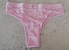 Victoria's Secret PINK Wink Logo High-Cut Brazilian Panty - M - VS NWT
