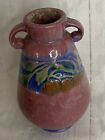 1930’s Roseville Pottery Vase Pink Baneda  Arts & Crafts Vase