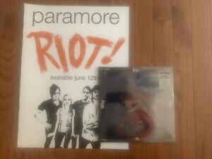 Paramore - Re: This Is Why RSD 2024 Double LP + RIOT! Promo Poster.