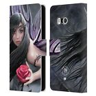 OFFICIAL ANNE STOKES DARK HEARTS LEATHER BOOK WALLET CASE FOR HTC PHONES 1