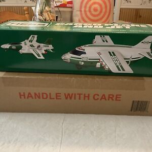 2021 Hess Truck Cargo Plane and Jet - Green/White NEVER OPENED BRAND NEW IN BOX
