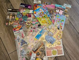 Huge Lot Stickers Scrapbook Variety Of Themes | Puffy, 3D
