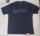 Cookies SF Berner Black Cookies Logo T-Shirt Mens Size L Black