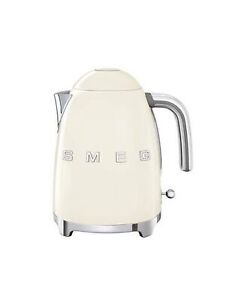Smeg KLF03CRUS 50's Retro Style Aesthetic Electric Kettle with Embossed Logo,...