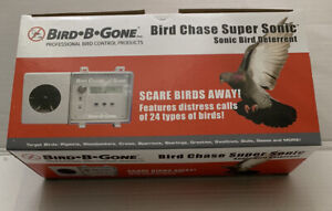 Bird B Gone - Bird Chase Supersonic Deterrent - Professional Bird Control. NIB.