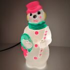 New ListingVintage Empire Snowman Lamp Day Glo Edition Tabletop Christmas Blow Mold