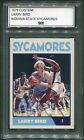 Custom 1979 Larry Bird Indiana State Univ Sycamores College Basketball Card