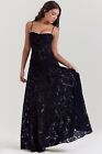 House of Cb “Seren” Dress in Black - XS - Brand new with tags + box