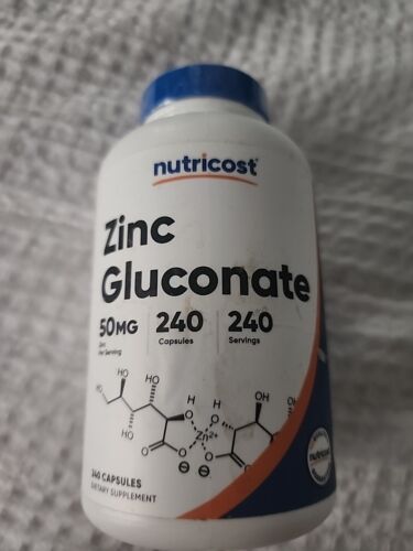 New ListingNutricost Zinc Picolinate 50mg, 240 Vegetarian Capsules