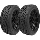 (QTY 2) 305/35ZR22 Venom Power Ragnarok GTS 110W XL Black Wall Tires