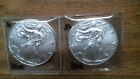 New Listing2  2020 American Silver Eagle 1 Troy Oz. .999 Fine raw  (two ) free priority