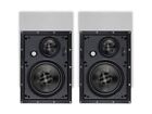Monoprice 3-Way Carbon Fiber In-Wall Speakers - 6.5in (Pair) W/ Magnetic Grille
