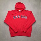 VINTAGE Boston Red Sox Hoodie Mens XL Majestic Pullover Majestic MLB Baseball