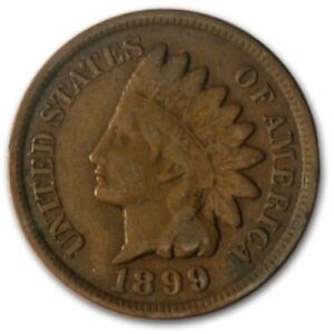 1899 P - Indian Head Penny - G/VG
