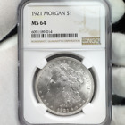 New Listing1921-P Morgan Silver Dollar NGC MS64