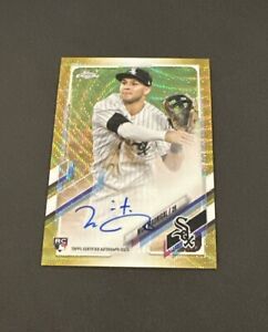 2021 TOPPS CHROME NICK MADRIGAL GOLD WAVE REFRACTOR AUTO SP RC #’d 29/50!