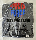 Hapkido Uniforms Set Martial Arts Medium Weight Diamond Stitch Black Size 5