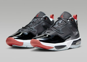 Nike Air Jordan Stay Loyal 3 Shoes Black Varsity Red White FB1396-006 Men's NEW
