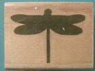 Dragonfly, Bold STAMP CABANA Rubber Stamp Insect
