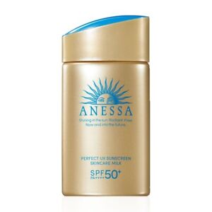60ml SHISEIDO ANESSA Perfect UV Japan Sunscreen Skincare Milk SPF 50+ PA++++