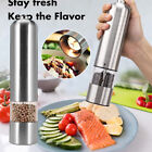 Stainless Steel Electric Salt Pepper Grinder Mill with Adjustable Coarseness