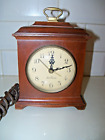 Antique Seth Thomas Alarm Clock | Buckingham SS10-AD | Solid Mahogany | Working
