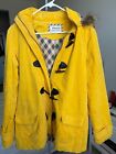 Yellow, Winter Jacket Coat, Large