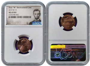 2019 W LINCOLN CENT 1C UNCIRCULATED NGC MS 69 RD