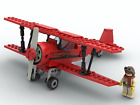 LEGO MOC Custom City Creator Adventurer's Red Biplane PDF Building Instructions!