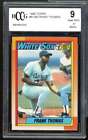 Frank Thomas Rookie Card 1990 Topps #414 BCCG 9 Near Mint+