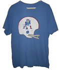 New England Patriots NFL Junk Food Team Throwback Helmet Logo T-Shirt Men's L