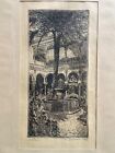 New ListingWerner Drewes original pencil signed and dated 1923 etching 