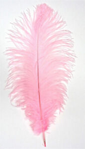 Light Pink Ostrich Feather 16-20 inch Long per Each