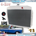 4 Rows Aluminum Radiator For 1961-1964 Ford F100 F250 F350 Truck Pickup V8 GAS (For: 1964 Ford F-100)