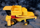 VTG 1/32 Yellow New Holland Diecast Combine Farm Tractor W/O Attachments GREAT