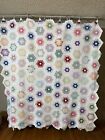 Vintage 1920s to 1940s Grandmothers Garden Hand stitched Hand quilted Quilt
