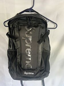 New Supreme Cordura SS21 Backpack Black On Black