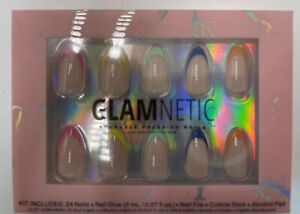 Glamnetic Reusable Press On Nails SPRINKLES 24 Nails, Glue, File, Stick, Alcohol