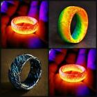 Luminous Glow Ring Glowing In The Dark Jewelry Rings For Women Men Glo Black