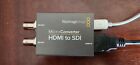 Blackmagic design HDMI to SDI micro converter with USB (power) and HDMI cable