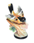 Vintage Ucagco Ceramics Oriole Bird Figurine Made in Japan