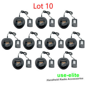Lot10  Desktop Charger Set For HT750 HT1250 HT1250.LS  HT1550 EX500 EX600 Radio