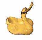 Hull Duck Planter Beautiful Swan Vintage Large 1950s Chartreuse Green