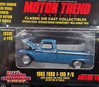Racing Champions 65 1965 Ford F-100 Pickup Truck Mint Motor Trend Collectible Bl