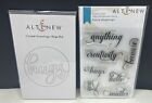 Altenew FANCY GREETINGS Circle Hugs Sentiments Sayings Rubber Stamps Dies