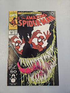 Amazing Spider-Man #346 (Marvel, 1991) Venom Cover By Erik Larsen