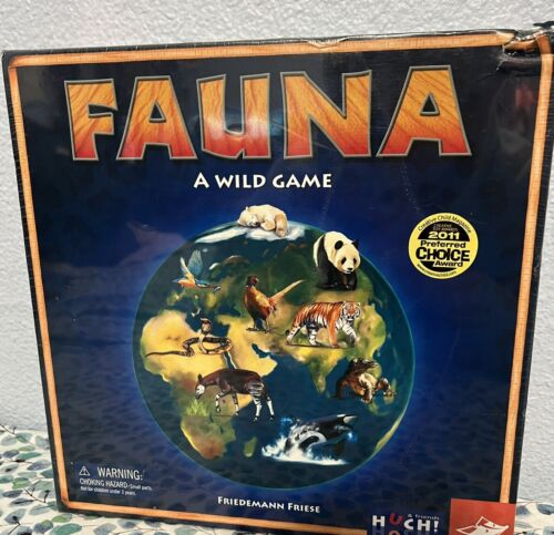FAUNA a Wild Game by Friedemann Friese 2010 out of Print - Complete - FoxMind