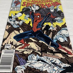 Amazing Spider-Man #322 NEWSSTAND (1989) McFarlane Cover Assassin Nation Mid