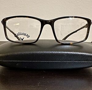 Men’s Callaway Golf Eyeglass Frames, Model Spyglass Hill, Demo Lenses
