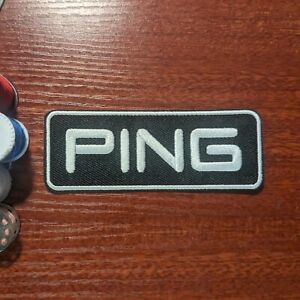 Ping Golf Patch Sports Embroidered Iron On Patch 1.5x4